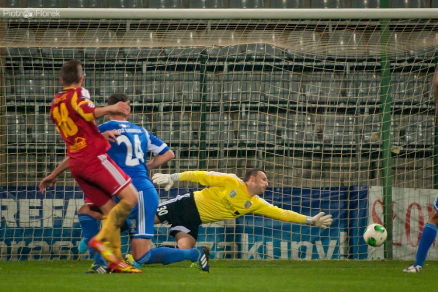 Miedź Legnica - Chojniczanka Chojnice 2:2  Fot. Piotr Florek