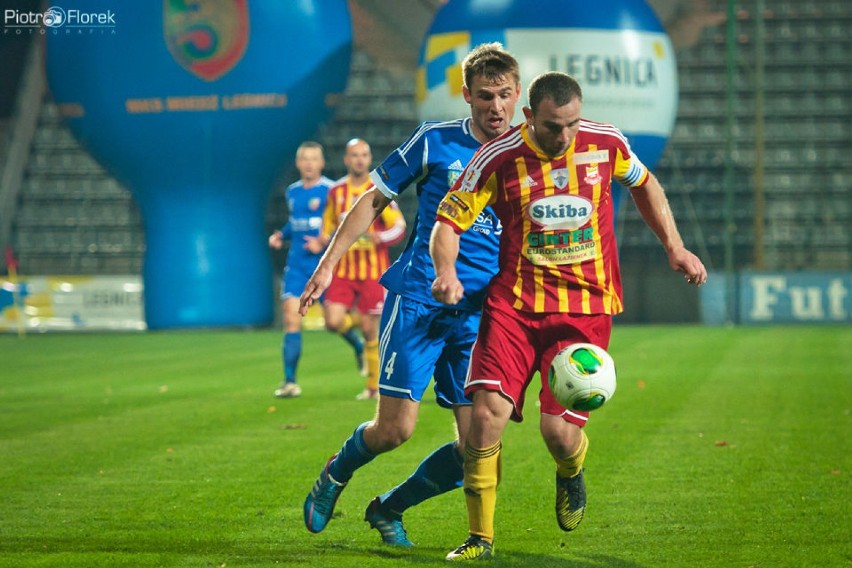 Miedź Legnica - Chojniczanka Chojnice 2:2  Fot. Piotr Florek