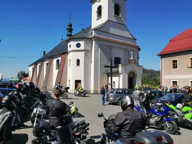 Motocykliści pożegnali swojego kolegę