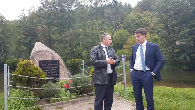 Leszek Wroński i Piotr Müller w Bylinie