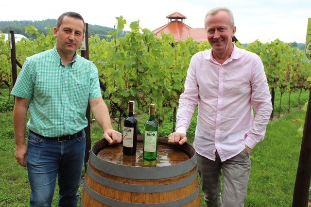 -&nbsp;To jedna z największych winnic w Lubuskiem - mówią Łukasz Robak i Piotr Stefanowski.