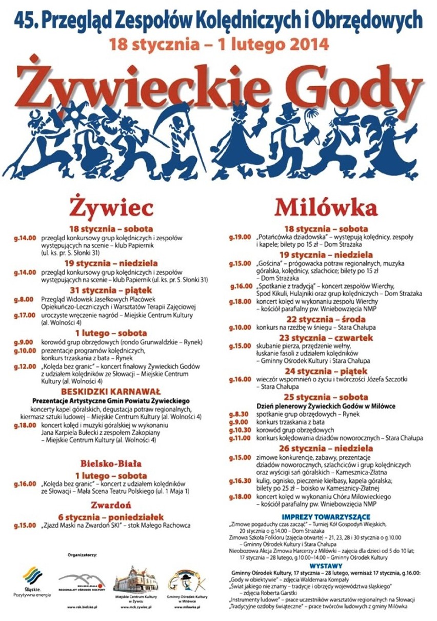 Żywieckie Gody 2014 startują w najbliższy weekend....