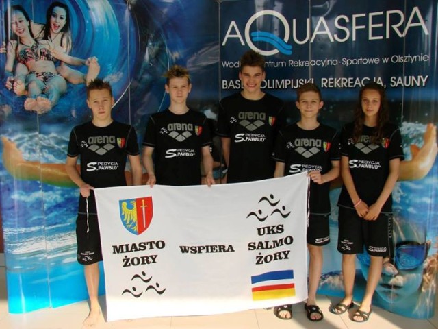 UKS Salmo Żory: Dobre występy młodych pływaków na mistrzostwach w Olsztynie