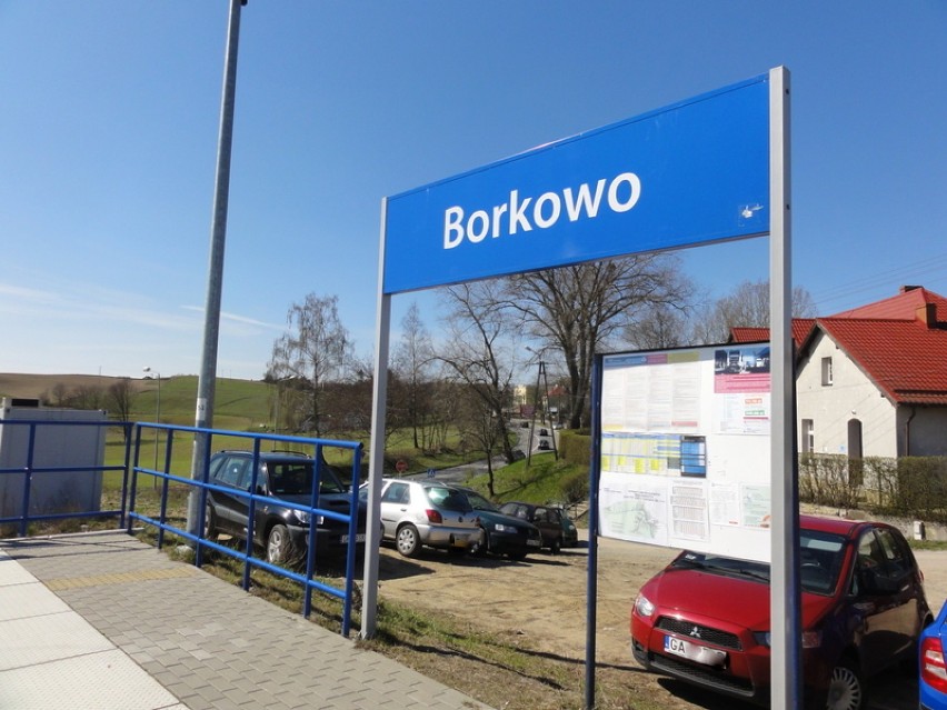 PKM Borkowo - tu ma powstać parking