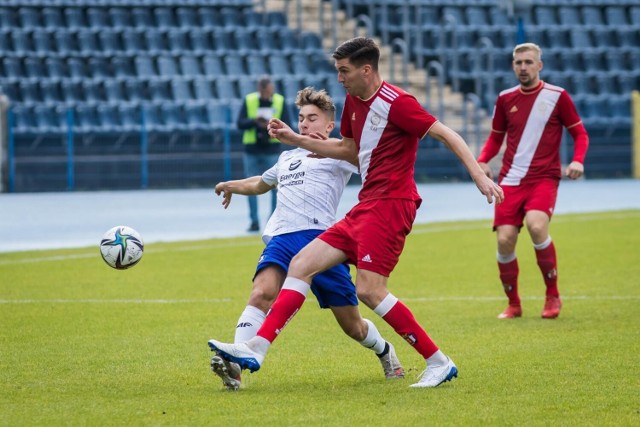 Gedania 1922 Gdańsk wygrała na gorącym terenie w Bydgoszczy z Zawiszą 3:1 (23.10.2022)