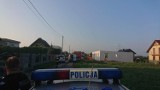 Koparka uszkodziła gazociąg na ulicy Piwonii w Żorach