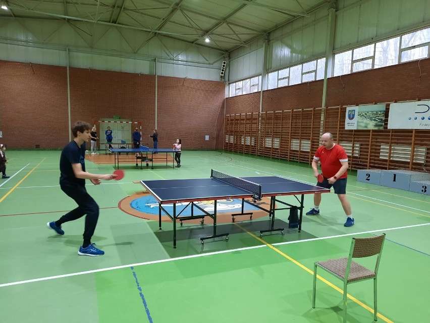 Rywalizowali w Mistrzostwach gminy Dolsk w tenisie stołowym