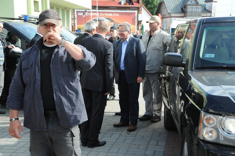 Prezydent Komorowski odwiedził Ustkę