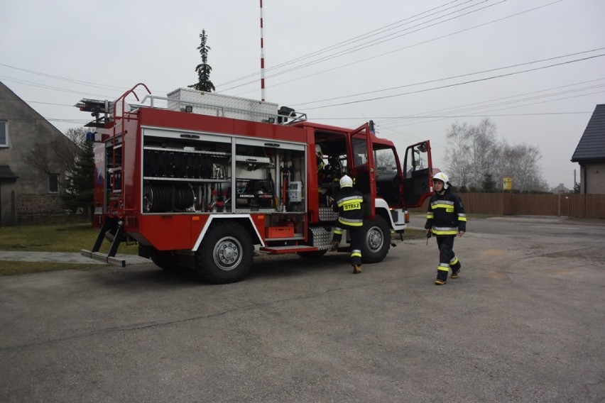 Ćwiczenia strażaków z Gaszowic