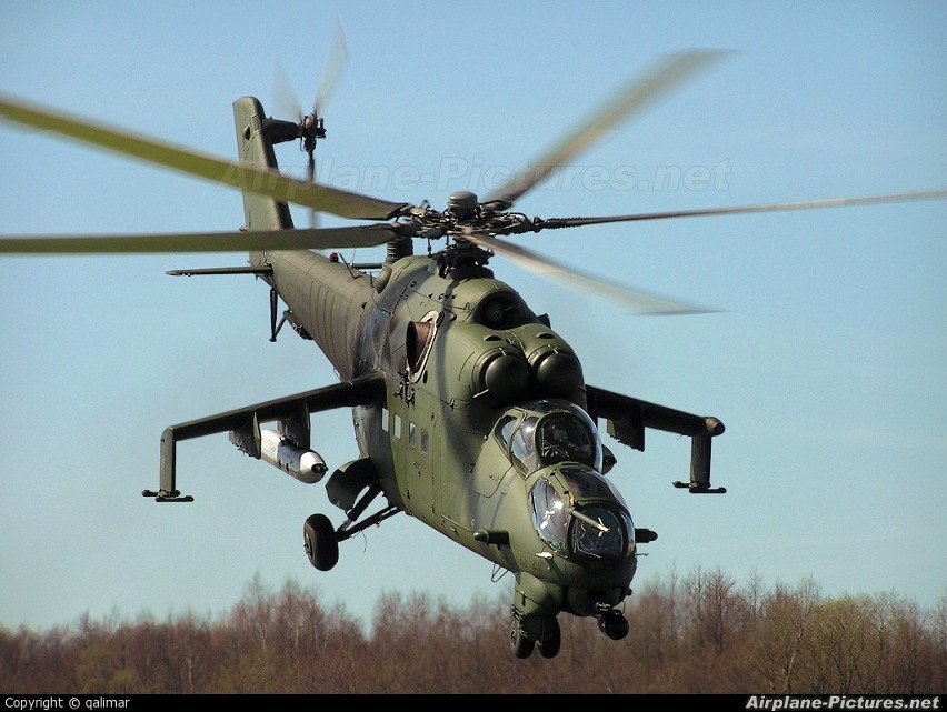 Na pikniku nie zabraknie wojskowego śmigłowca Mi-24