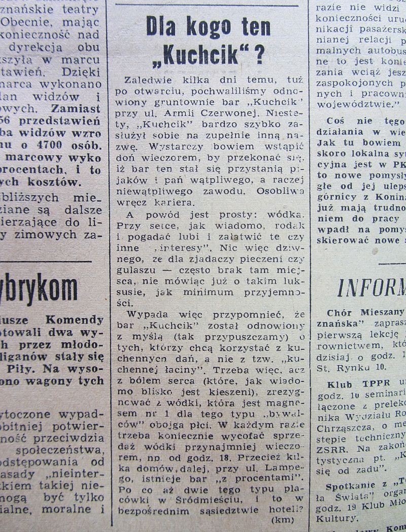 Wydanie "Głosu Wielkopolskiego" z 18 kwietnia 1963 roku