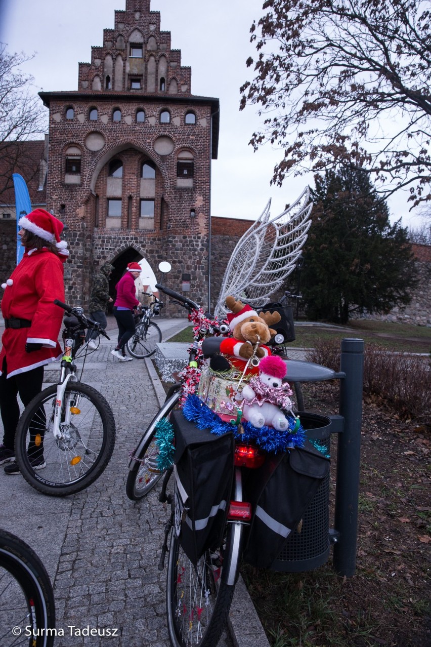 Rowerowe mikołajki ze stowarzyszeniem Stargard na rowery [ZDJĘCIA]