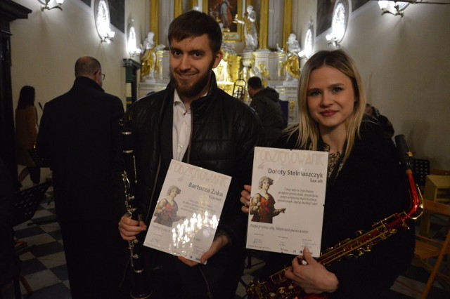 Miejska Orkiestra Dęta w Piotrkowie i wspomnienie św. Cecylii w Kościele św. Jacka i Doroty. Był koncert, wręczono  "Cecylki"