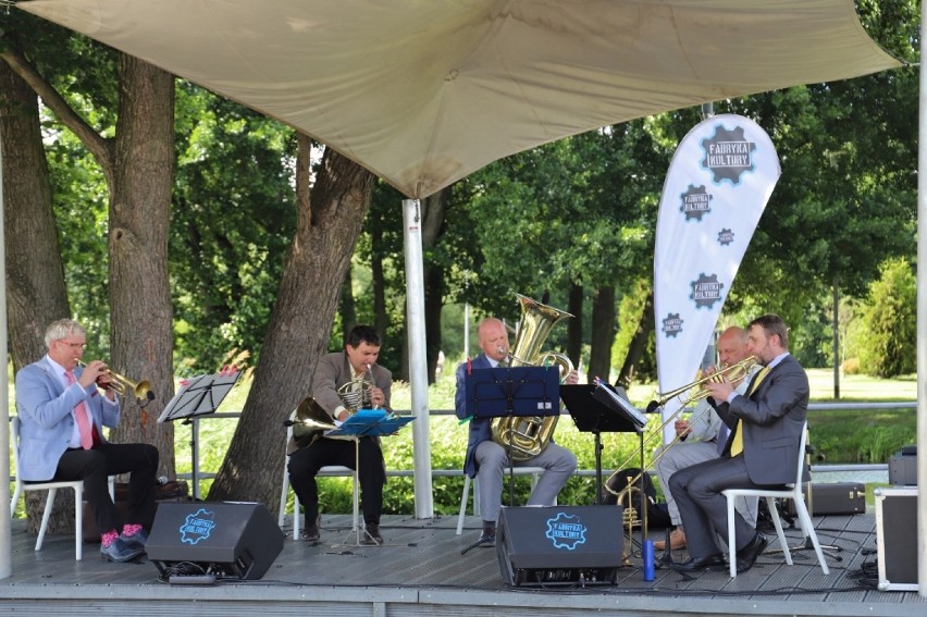 Kameralna Reda. Zagrał Gdyński Kwintet Blaszany Boulevard Brass |FOTO