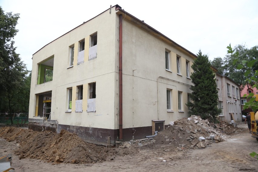 Trwają prace związane z rozbudową Przedszkola nr 3 w Wolsztynie