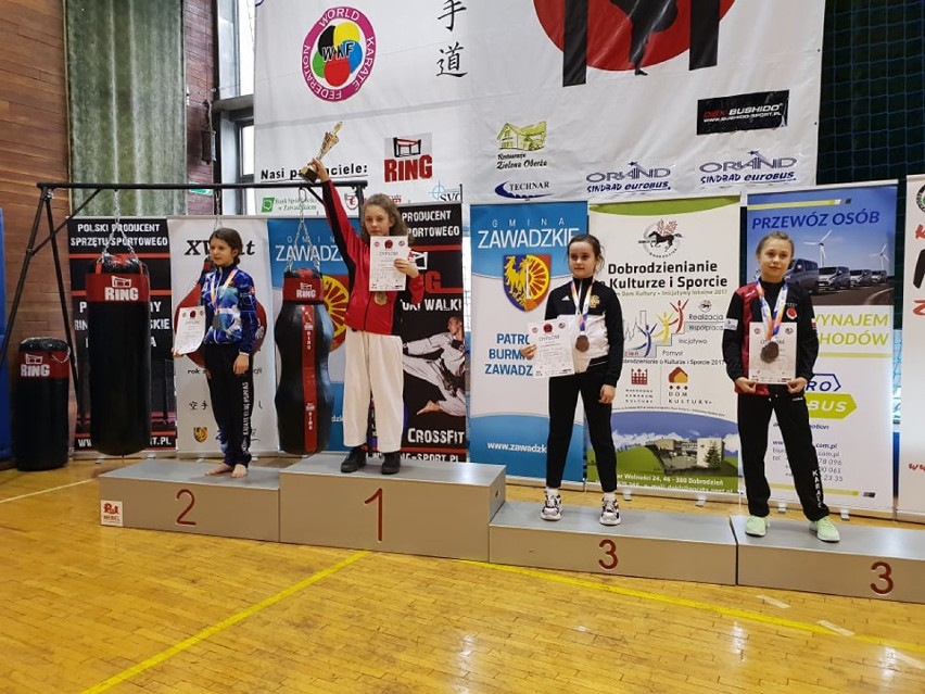 Kolejny udany występ reprezentantów Pleszewskiego Klubu Karate. Młodzi sportowcy wywalczyli siedem medali!