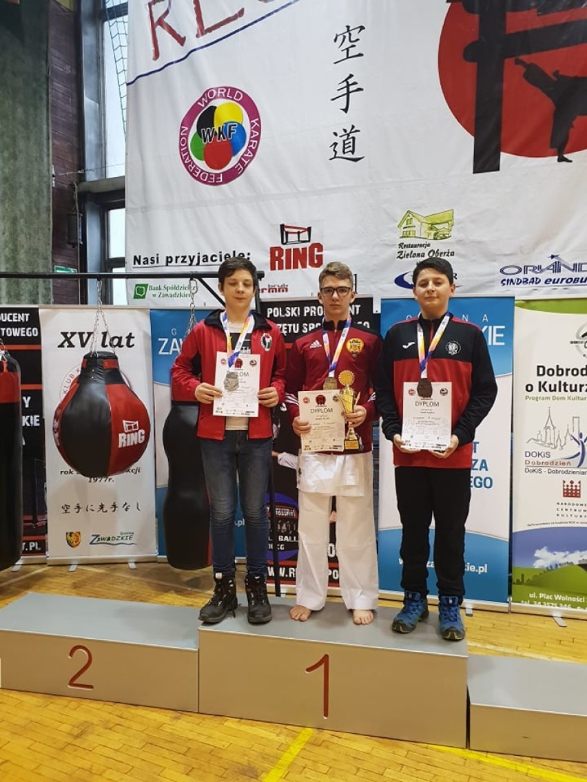 Kolejny udany występ reprezentantów Pleszewskiego Klubu Karate. Młodzi sportowcy wywalczyli siedem medali!