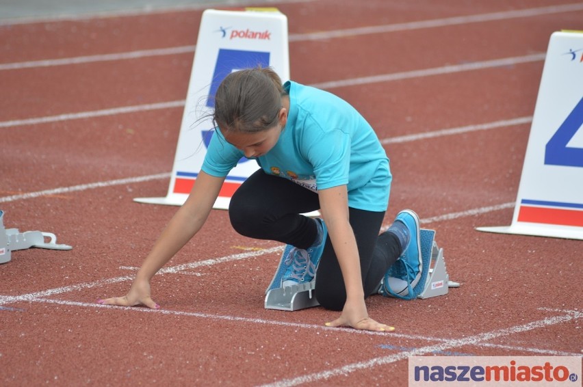 Mityng lekkoatletyczny O Uśmiech Dziecka 2015 we Włocławku