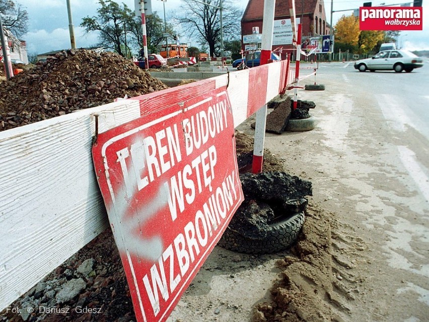 Przebudowa ulicy Uczniowskiej w Wałbrzychu  2002 rok