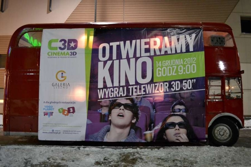 Otwarcie Cinema 3D w Lesznie.