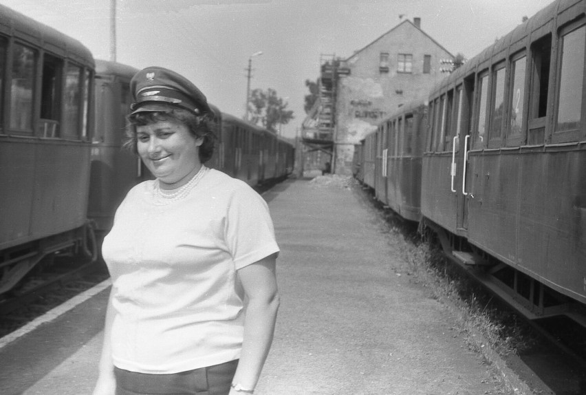 1972, Peron na stacji Gliwice-Trynek.