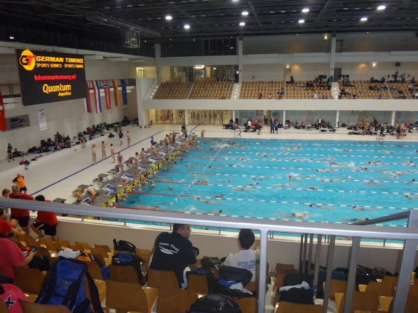 Mityng pływacki w Berlinie - udział pływaków Tropsa Kartuzy