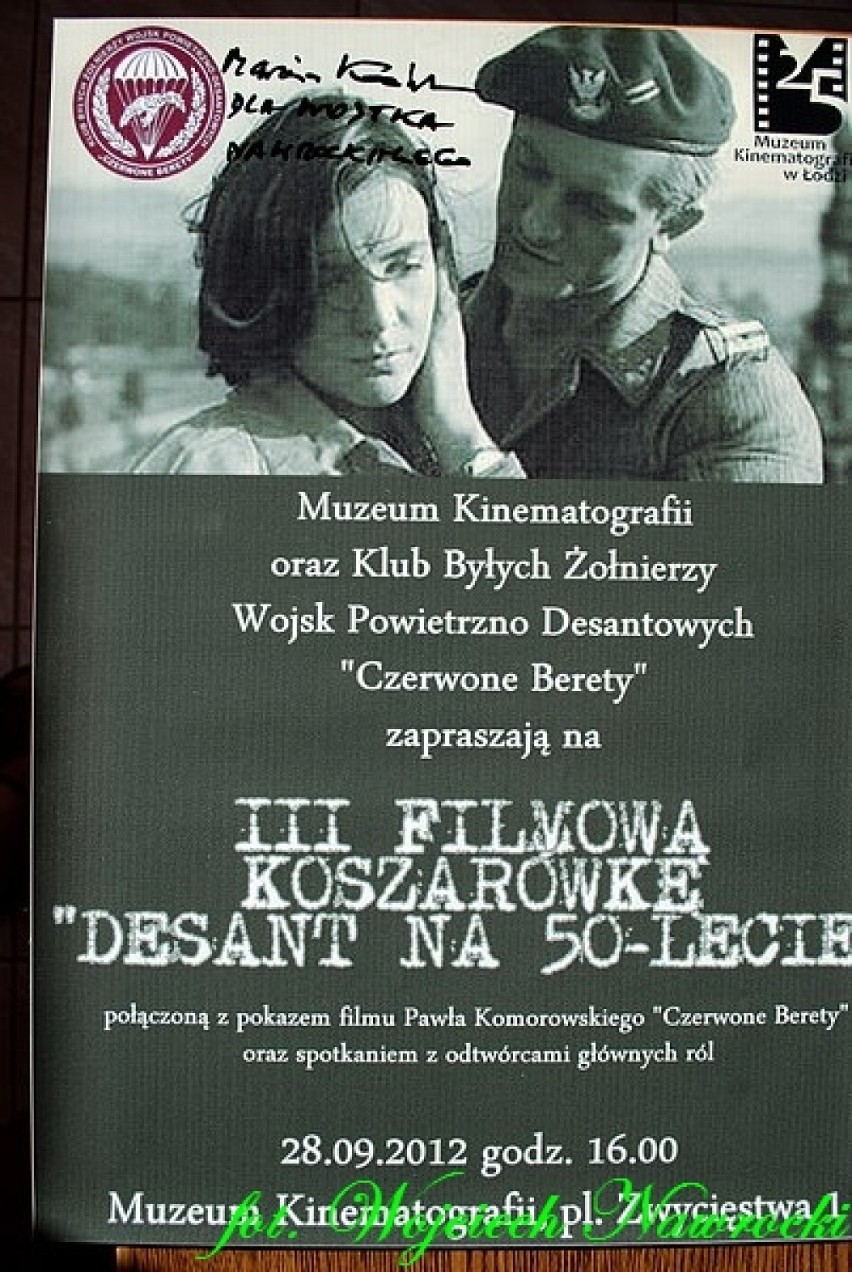 Marian Kociniak-gościem III Filmowej Koszarówki w Łodzi [zdjęcia]
