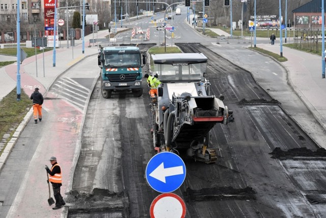 Ruszył remont ulicy Leszczyńskiej w Legnicy, są utrudnienia.