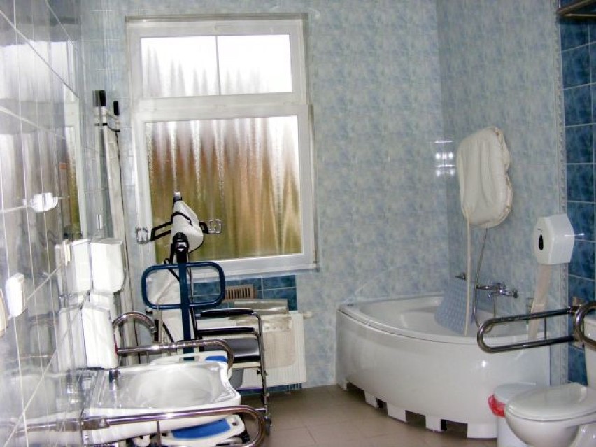 Łazienka dla pacjentów