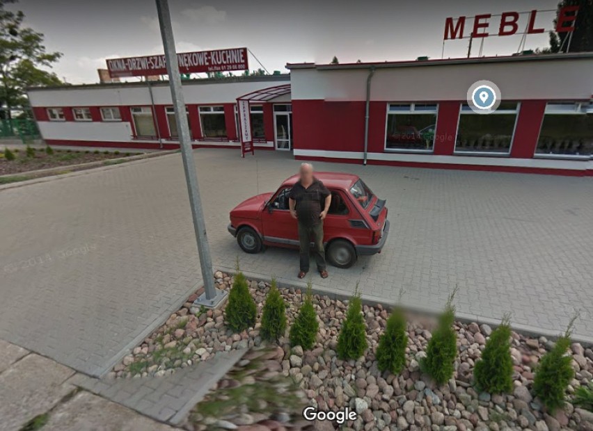 Mieszkańcy powiatu obornickiego w obiektywie kamery Google Street View