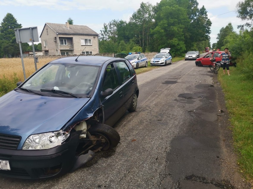 Gmina Gidle: Wypadek w miejscowości Borowa. Sprawca był kompletnie pijany [ZDJĘCIA]