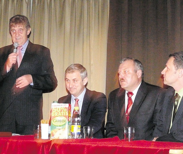 W środę w WDK pojawił się Grzegorz Napieralski. Poparł Ranoszka i pozostałych kandydatów SLD