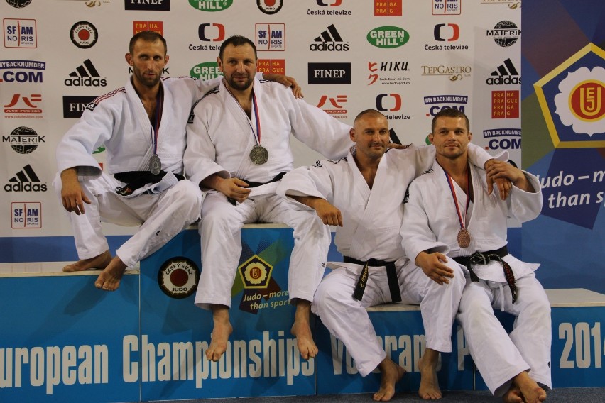 Judo w Gliwicach - judocy AZS Gliwice z medalami
