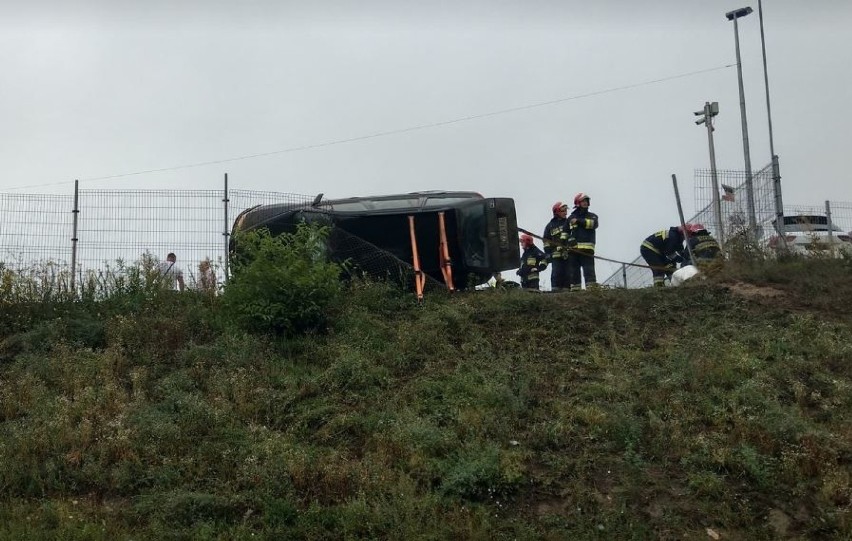 Do poważnie wyglądającego wypadku doszło 11 sierpnia w...