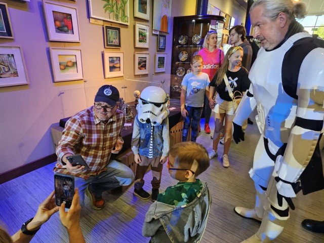 Wystawa kolekcji z Gwiezdnych Wojen. Stawili się fani Star Wars z całej Częstochowy!