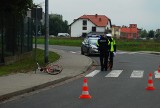 Wypadek w Jarocinie: Rowerzysta potrącił pieszego [ZDJĘCIA]