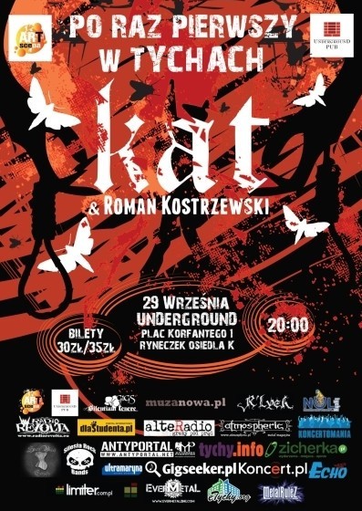 KAT & Roman Kostrzewski w Tychach

W Klubie UNDERGROUND...