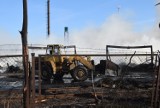 Pożar zakładu produkcji drewna w Dziemianach. Strażacy opanowali sytuację [ZDJĘCIA]