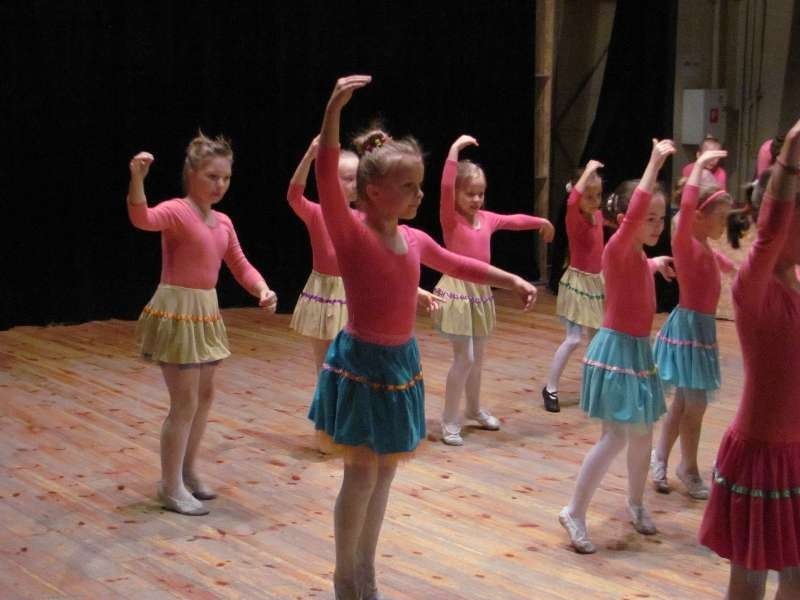 Prezentacje baletowe dzieci w MDK Myszków