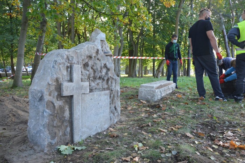 Na cmentarzu w Goleniowie powstało lapidarium. Przedwojenni mieszkańcy "wrócili"