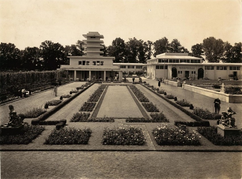 Legnicki park Miejski w roku 1927