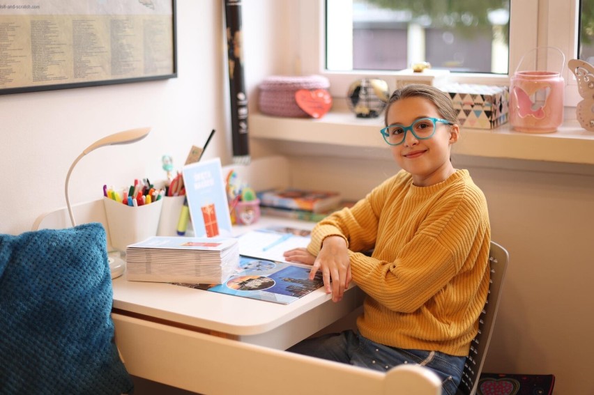 9-letnia Jagoda Chorzępa napisała książkę "Święta Małgosi"
