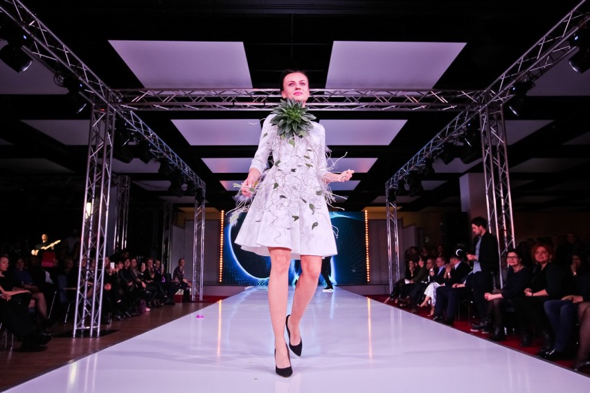 Gardenia 2017: Giganci Polskiej Florystyki ubrali modelki na wybieg