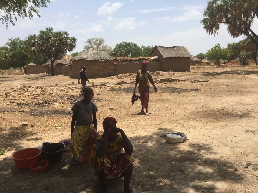Uroczyste uruchomienie studni w Ngara w Czadzie.