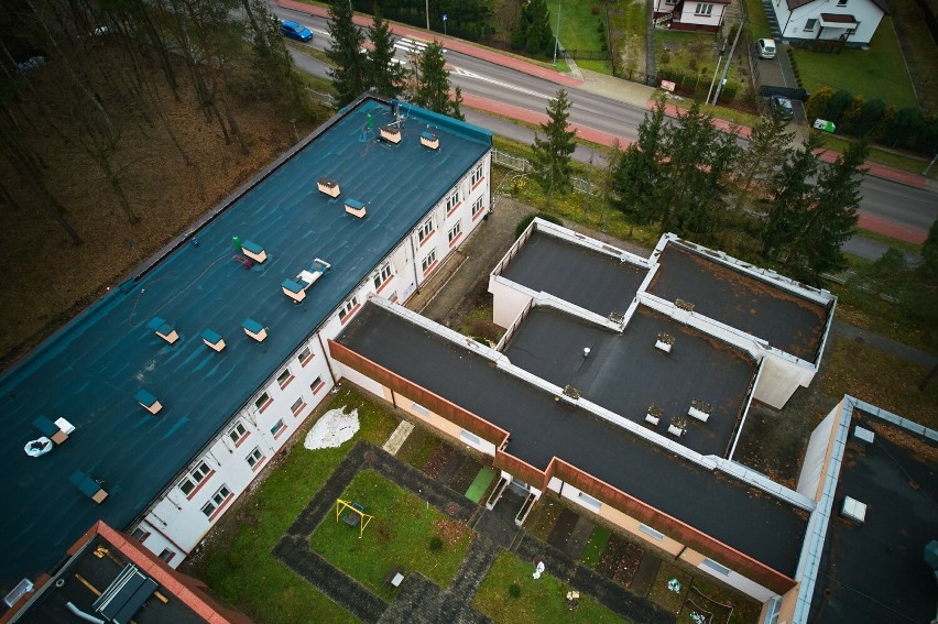 Remont dachu w Powiatowym Zespole Placówek Szkolno-Wychowawczych w Mielcu [ZDJĘCIA, WIDEO]