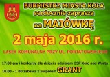 Majówka 2016. 2 maja impreza w Lasku Komunalnym