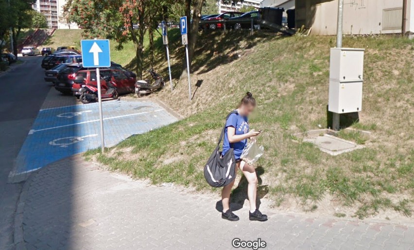 Mieszkańcy Jastrzębia-Zdroju na zdjęciach Street View