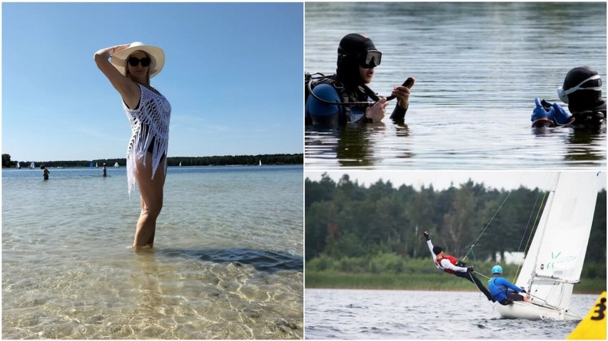 Jezioro Piaseczno. Plażing i smażing nad popularnym jeziorem na Lubelszczyźnie. Odpoczywać trzeba umieć! Instagramerzy chwalą się zdjęciami