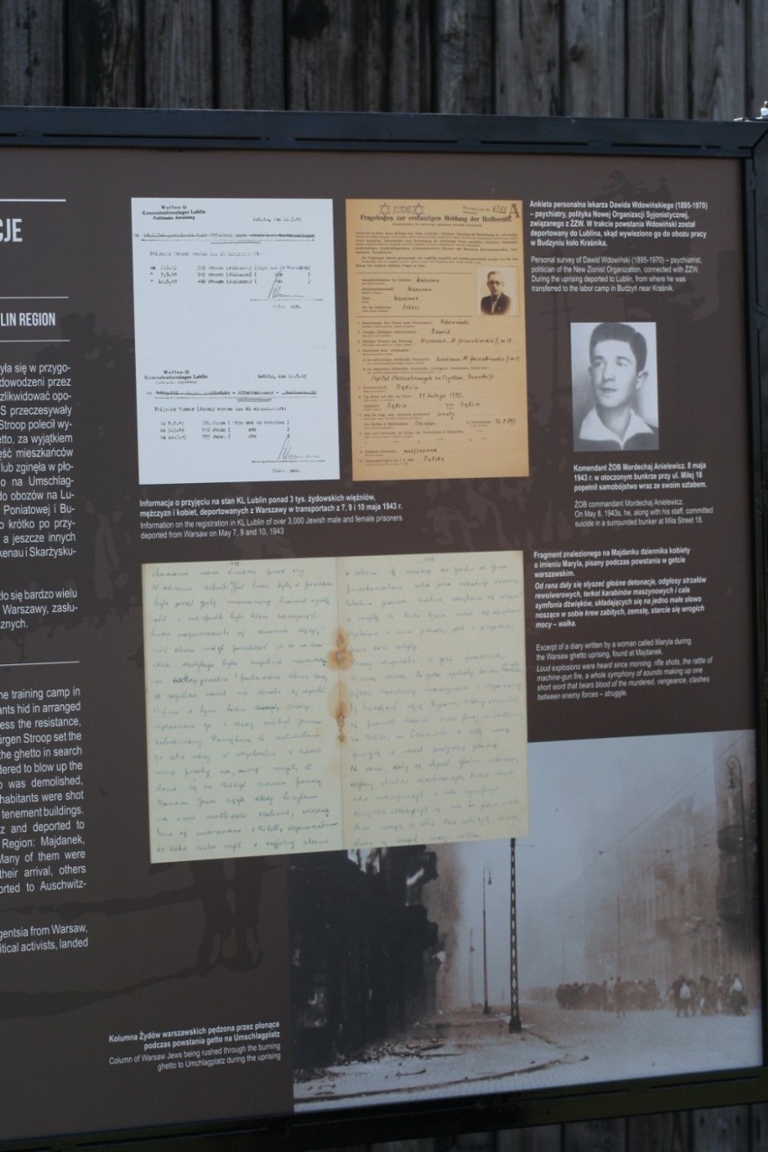 Majdanek: Wystawa w 70. rocznicę zagłady Żydów w Generalnym Gubernatorstwie