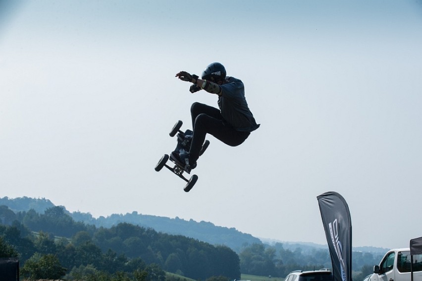 Mountainboard w Moszczenicy - widowiskowe mistrzostwa Polski [DUŻO ZDJĘĆ]